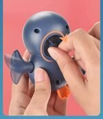 Anubhav Janni Plastic Floating Penguin Bathtub Toy for Kids, Water Toys Cute Bathing Toddlers Pool Baby Swimming Playing Multicolor Age 0-3 Years Bath Bathroom Beach Girls Boys (pack of 1) - Image 7