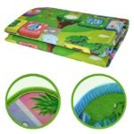 Anubhav Janni Polyester Waterproof Double Side Baby Play Crawl Floor Mat for Kids Infant Crawling Pongee Matt (150 x 180 cm)Double Sided Water Proof Mat Mats For Large Size Carpet (Pack of 1) - Image 2