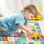 Anubhav Janni Polyester Waterproof Double Side Baby Play Crawl Floor Mat for Kids Infant Crawling Pongee Matt (150 x 180 cm)Double Sided Water Proof Mat Mats For Large Size Carpet (Pack of 1) - Image 4
