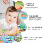 Anubhav Janni Polyester Waterproof Double Side Baby Play Crawl Floor Mat for Kids Infant Crawling Pongee Matt (150 x 180 cm)Double Sided Water Proof Mat Mats For Large Size Carpet (Pack of 1) - Image 6