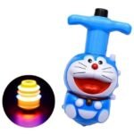 Anubhav Janni Doremon Spinning Top Magic Latto Toy with LED Lights and Music Flashing Plastic Safe Non-Toxic Laser for Kids Attractive Toys Light Cartoon Print Doramon Educational (pack of 1) - Image 3