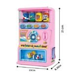 Anubhav Janni TD Creations Mini Vending Machine Toy Electronic Beverage Drink Early Developmental with Light Sound for Kid Girls Boys Prentend Game Pretend Play Kids(Multicolor)(pack of 1) - Image 3