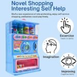 Anubhav Janni TD Creations Mini Vending Machine Toy Electronic Beverage Drink Early Developmental with Light Sound for Kid Girls Boys Prentend Game Pretend Play Kids(Multicolor)(pack of 1) - Image 5