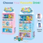 Anubhav Janni TD Creations Mini Vending Machine Toy Electronic Beverage Drink Early Developmental with Light Sound for Kid Girls Boys Prentend Game Pretend Play Kids(Multicolor)(pack of 1) - Image 6
