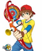 Anubhav Janni Small Size Archer Bow and Arrow Set with 3 Suction Arrows (Multicolour) Kids Archery Target Board Arrows Blue Red Fighter Cup Orange  for Kids Red Includes Cups Toy Sport (Pack of 1) - Image 2