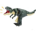 Anubhav Janni 11 Inches Trigger T-Rex Dinosaur Toy Innovative Telescoping Swinging Features Realistic Design Engaging Sound Effects Lighting Multicolour Figure Set The with Biting(PACK OF 1)