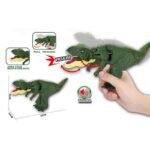 Anubhav Janni 11 Inches Trigger T-Rex Dinosaur Toy Innovative Telescoping Swinging Features Realistic Design Engaging Sound Effects Lighting Multicolour Figure Set The with Biting(PACK OF 1) - Image 6