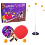 Anubhav Janni Table Tennis Practice Ball Trainer Indoor Outdoor Adults Teenagers Toys for Rebound Rackets and Balls Base Training Set Multicolor Toy Kids Games Boys Girls table Space(pack of 1) - Image 5