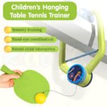 Anubhav Janni Hanging Table Tennis Trainer Toy for Kids Family Ceiling Hook Ping Pong Game Indoor Hand-Eye Coordination Training Set with 2 Paddles and 6 Balls Self-Practice Kit Kids(pack of 1) - Image 4