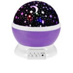 Anubhav Janni Round Star Master Projector LED Night lamp and Rotating 4 Mode Sky Mini Lamp for Kid's Room Decoration led Light Projector Kids Birthday Fun Gifts 1-4-6-14 Year Old Toy (pack of 1)
