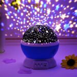 Anubhav Janni Round Star Master Projector LED Night lamp and Rotating 4 Mode Sky Mini Lamp for Kid's Room Decoration led Light Projector Kids Birthday Fun Gifts 1-4-6-14 Year Old Toy (pack of 1) - Image 2