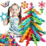 Anubhav Janni Star Shaped, Block for Kids Interlocking Blocks Colorful Building Educational STEM Toys 3+ Year Building Toys Ages 2-8 Stem Activities Construction Toddlers (100 Pcs)(pack of 1) - Image 4