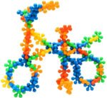 Anubhav Janni Star Shaped, Block for Kids Interlocking Blocks Colorful Building Educational STEM Toys 3+ Year Building Toys Ages 2-8 Stem Activities Construction Toddlers (100 Pcs)(pack of 1) - Image 5