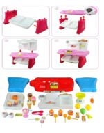 Anubhav Janni Pretend Play Mini Supermarket Toy Candy Sweet Shopping Cart, Kitchen Set Kids Toys for Boys and Girls Home Ice Cream Plastic Battery Operated 37 Pcs Super Market Girl(PACK OF 1) - Image 3