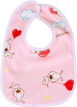 Anubhav Janni Waterproof Baby Bibs for Feeding Soft Cotton Waterproff Bib Newborn to 1 Years Apron Essential Accessories Assorted 0–24 Months Newborns Infants Toddlers Reusable (pack of 1) - Image 2