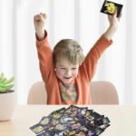 Anubhav Janni Premium Black Foil Pokémon Card Set 55 Rare Unofficial VMAX GX VSTAR Cards Shiny Battle Trading for Fans Collectors Gift Assorted TCG Deck Box V Series Vmax Moster (pack of 1) - Image 6