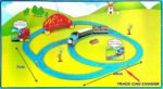 Anubhav Janni Battery Operated Train Set for Kids 66 PCS DIY Electric City Track Railway Toy with Remote Control (Big Thomas Train)Kid's Plastic Toys Sound and Flashing Lights(pack of 1) - Image 4