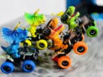Anubhav Janni Dinosaur Shooting With Power And Cannon Monster Abs Non Toxic For Playful Multicolor Dino Cars Dinosaurs on Inertia ATVs Jurassic Style Vehicles NOT Loud Boys Girls(pack of 1) - Image 3