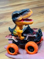 Anubhav Janni Dinosaur Shooting With Power And Cannon Monster Abs Non Toxic For Playful Multicolor Dino Cars Dinosaurs on Inertia ATVs Jurassic Style Vehicles NOT Loud Boys Girls(pack of 1) - Image 6