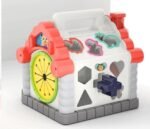 Anubhav Janni Activity House and with Shape Sorters, Musical Piano Keys, Counting Math Beads Blocks That Light Up Produce Sounds Toy for Toddlers Toys 1 2 3 Year Old Boy Girl Funny (pack of 1) - Image 2