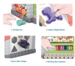 Anubhav Janni Activity House and with Shape Sorters, Musical Piano Keys, Counting Math Beads Blocks That Light Up Produce Sounds Toy for Toddlers Toys 1 2 3 Year Old Boy Girl Funny (pack of 1) - Image 6