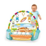Anubhav Janni Baby Play Keyboard Piano with Music Lights and Sounds Multi Color, 0-6 Month 6-12 Month1 2 3 Years Age Boys Girls Gym Toys Functional Musical Mat Fitness Rack  (pack of 1) - Image 2