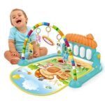 Anubhav Janni Baby Play Keyboard Piano with Music Lights and Sounds Multi Color, 0-6 Month 6-12 Month1 2 3 Years Age Boys Girls Gym Toys Functional Musical Mat Fitness Rack  (pack of 1) - Image 7