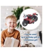 Anubhav Janni Bike Toy for Kids Motorcycle Friction Powered Toys Kid Boys Realistic 3+ Years Old 1:14 Scale Die-Cast Metal Red Racing with Pull Back Action R15 Design Die Cast(Pack of 1) - Image 6