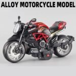 Anubhav Janni Scale Model Pull Back Action Die Cast Superbike Toy Vehicle for Kids Rubber Tyres Detailed Exterior Sports Motorcycle (Color As Per Stock) Diecast Alloy Metal Pullback (pack of 1) - Image 5