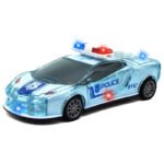 Anubhav Janni Police Car Toy for Kids Pull Back Action Super Best Birthday Gift Boys Girls with Light Friction Powered Push Go Music and Siren Sound Vehicle Playsets Gifts Collectors (pack of 1)