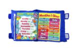 Anubhav Janni Educational Kids Learning Pillow Chart with Hindi English Bilingual Body Parts and Alphabet Frame Interactive Wall Display for Children Includes 49 Double-Sided Cards (pack of 1) - Image 3