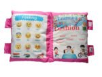 Anubhav Janni Learning Cushion Pillow Book, English and Hindi, 8 Pages, Soft Fabric Educational Book for Kids Printed Velvet Baby Pillow Kids Pillow Soft Toys Kids Boy Girl (PACK OF 1) - Image 5