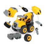 Anubhav Janni Unbreakable Big Size Excavator Toys Construction Set Truck Toy JCB Vehicles for Kids 3 Years Old Boys and Girls Electro Construct Tech Mega DIY Set Interactive Playset(pack of 1) - Image 6