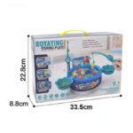 Anubhav Janni Magnetic Fishing Game Toy for Kids with Music Lights Rotating Water Play Set Fish Catching Toddlers Children Rotating Colourful Figures and Rods Multicolour(pack of 1) - Image 5
