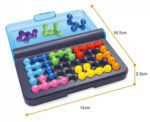 Anubhav Janni Smart Puzzle Toy Travel Game for Kids & Adults Brain-Boosting with 120 Challenges Stuff Brain Teaser Challenge Portable 3D Logic Educational Activity Cognitive Skill(pack of 1) - Image 3