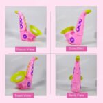Anubhav Janni Bubble Saxophone Machine Toy for Kids Automatic Maker with Instrument Shape High Output Blower Easy Grip Design Indoor Outdoor Party Birthday Summer Play Fun Adult (pack of 1) - Image 6