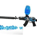 Anubhav Janni Gel Blaster Gun Toy in Automatic Shooting for Kids with Water Bullets Rechargeable Outdoor Action Play Boys Electric M16A1 Ball Burst Flash Light Effect Battery Silencer (pack of 1)