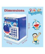 Anubhav Janni Shanti Enterprises Electronic ATM Piggy Bank for Kids Password Protected Money Saving Box with Coin Note Slot Digital Safe Toy Boys Girls Battery Operated Mini Fun(pack of 1) - Image 3