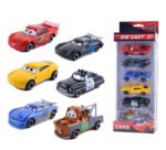 Anubhav Janni Kids Metal Car Set Multicolour Pixar 3 Lightning McQueen Jackson Storm Mack Uncle Truck 1:64 Diecast Model Toy Boy Christmas 6-Piece Cars Die-Cast Mater Sheriff Cruz(pack of 1)