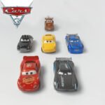 Anubhav Janni Kids Metal Car Set Multicolour Pixar 3 Lightning McQueen Jackson Storm Mack Uncle Truck 1:64 Diecast Model Toy Boy Christmas 6-Piece Cars Die-Cast Mater Sheriff Cruz(pack of 1) - Image 4