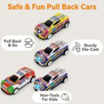 Anubhav Janni Unbreakable Die Cast Mini Car with Pull Back and Go for Kids Alloy Metal Vehicles Collection Multicolor Super Cars Play Set Toys Boys Girls Aged  Birthday Gifts Children(pack of 1) - Image 5
