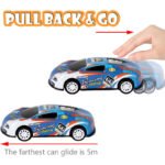 Anubhav Janni Unbreakable Die Cast Mini Car with Pull Back and Go for Kids Alloy Metal Vehicles Collection Multicolor Super Cars Play Set Toys Boys Girls Aged  Birthday Gifts Children(pack of 1) - Image 6