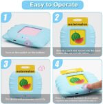 Anubhav Janni Talking Flash Cards Learning Toys Interactive Educational Toy for Kids with Sound Early Toddler Sight Words Boys and Girls Autism Sensory Autistic Children Montessori(pack of 1) - Image 3