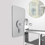 Anubhav Janni Bolt Sticker Self Adhesive Wall Screw Hook Punch Free Wall Mounted Seamless Transparent Waterproof Hooks Bathroom Kitchen Home Hook Office Bathroom Bedroom (Set Of 10 Pcs) - Image 4