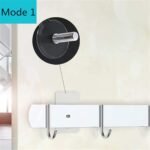 Anubhav Janni Bolt Sticker Self Adhesive Wall Screw Hook Punch Free Wall Mounted Seamless Transparent Waterproof Hooks Bathroom Kitchen Home Hook Office Bathroom Bedroom (Set Of 10 Pcs) - Image 5