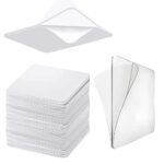 Anubhav Janni Double Side Heavy Duty Square Sticker Strong Adhesive Multi Purpose Use Ideal Home Office And Outdoor Projects Wall Decor Bathroom Kitchen Tap Wall Kitchen Office (Set Of 10 Pcs)