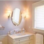 Anubhav Janni Ovel Shape Sticker Mirror (20*30) Oval Adhesive For Wall On Tiles In Bedroom Living Room Bathroom Bedroom Room Silver Sheet Effect Decor HD Vanity Make Up (Pack Of 1 Pcs) - Image 5