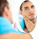 Anubhav Janni Ovel Shape Sticker Mirror (20*30) Oval Adhesive For Wall On Tiles In Bedroom Living Room Bathroom Bedroom Room Silver Sheet Effect Decor HD Vanity Make Up (Pack Of 1 Pcs) - Image 6