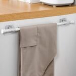 Anubhav Janni Curtain Wall Hook Sticker Self Adhesive No Drill Rod Brackets Transparent Plastic Stainless Steel Holder Hooks Hangers Bathroom Kitchen Hotel Adhesive Holder Wall (Set Of 2 Pcs) - Image 8