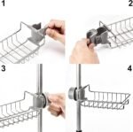 Anubhav Janni Faucet Rack Soap Holder Kitchen Sink Stainless Steel Stand Sponge Dish Deck Mount Storage Racks Adjustable Rag Draining Bathroom Holders Hanging Shelves Dishwashing (Pack Of 1 Pcs) - Image 9